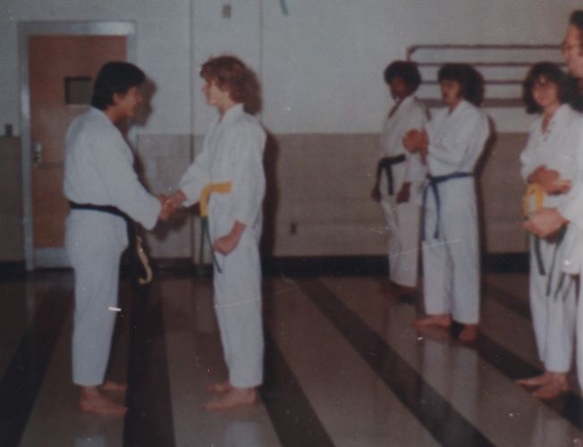 1976 - 1st Black Belt Test