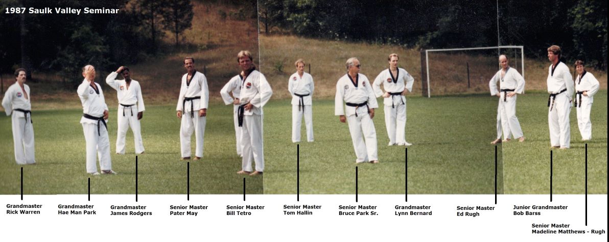 1987 - Junior Grand Masters James Rodgers & Robert Barrs, Sauk Valley Seminar - Brooklyn, MI