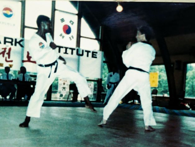 1987 - Junior Grand Masters James Rodgers & Robert Barrs, Sauk Valley Seminar - Brooklyn, MI